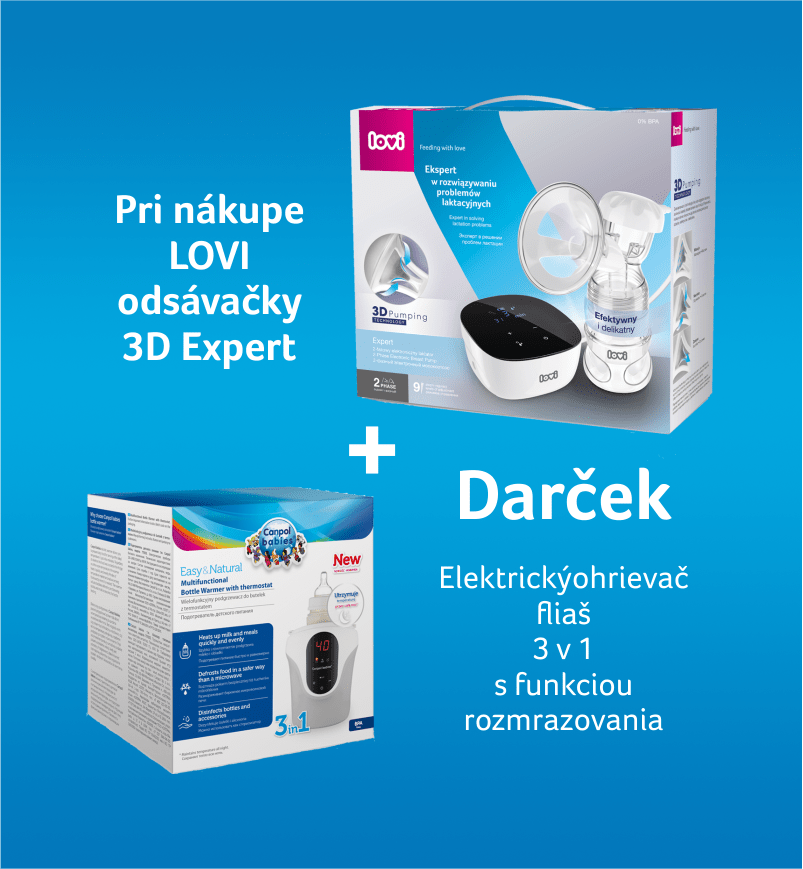 Lovi Expert 3D odsávačka mateřského mléka elektrická