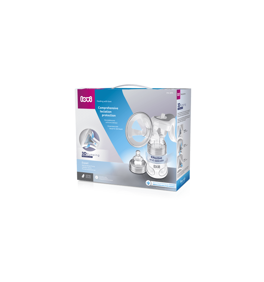 Lovi Expert 3D odsávačka mateřského mléka manuální
