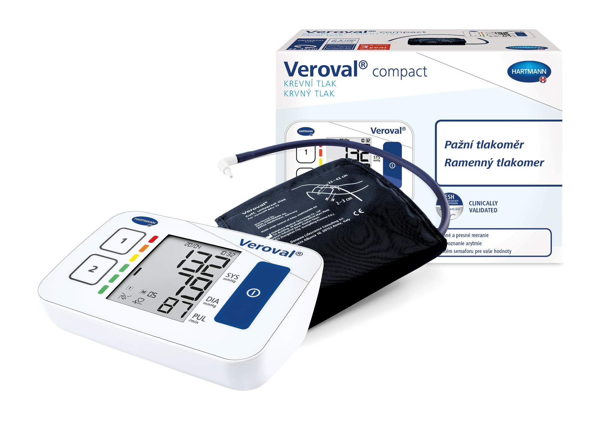 VEROVAL COMPACT ramenní tlakoměr