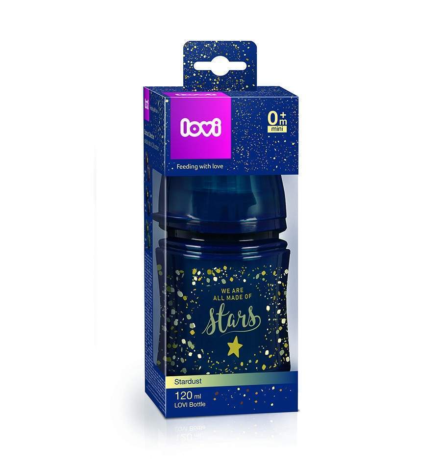 Lovi kojenecká láhev Stardust 120 ml 0 m+