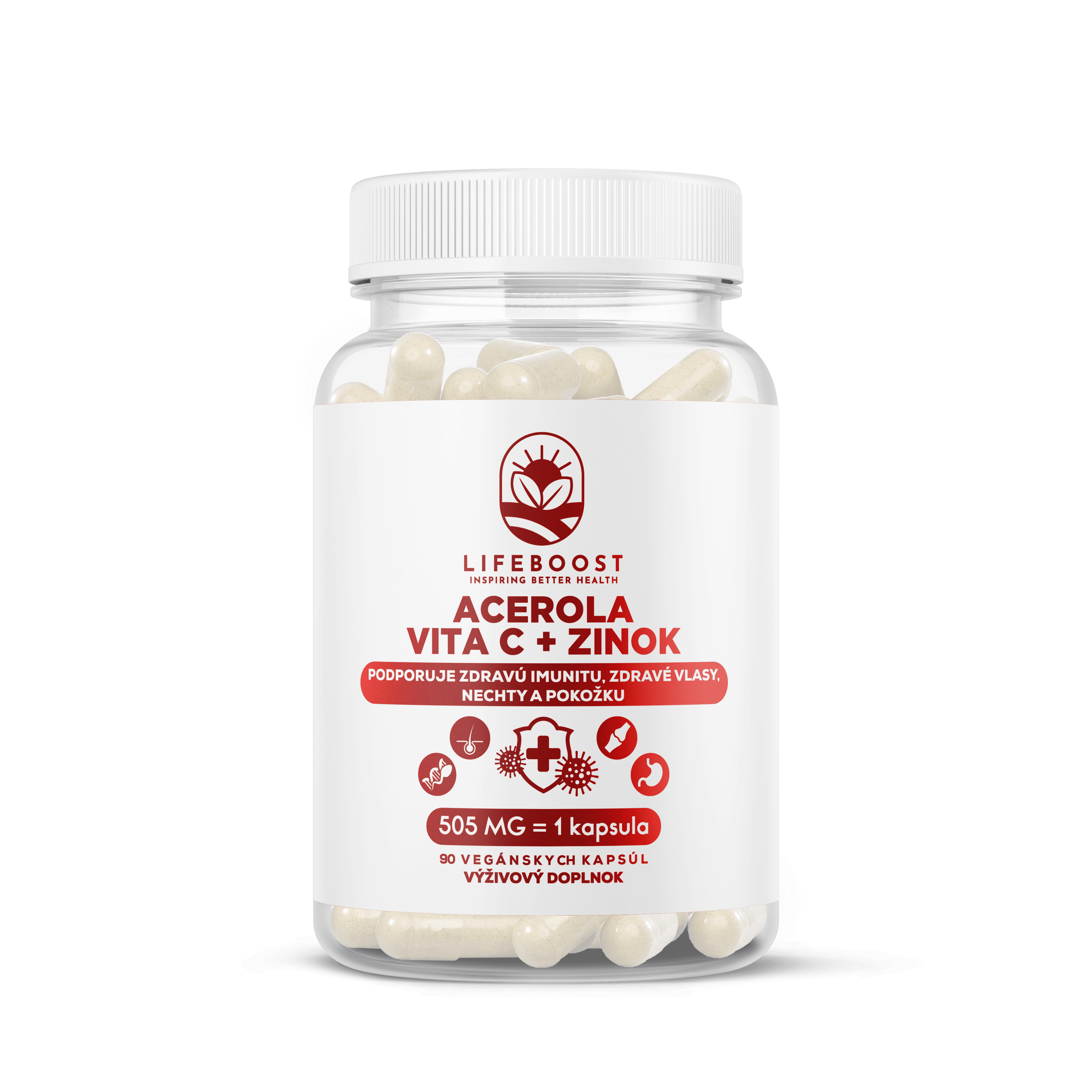 LIFEBOOST® ACEROLA VITA C + ZINEK