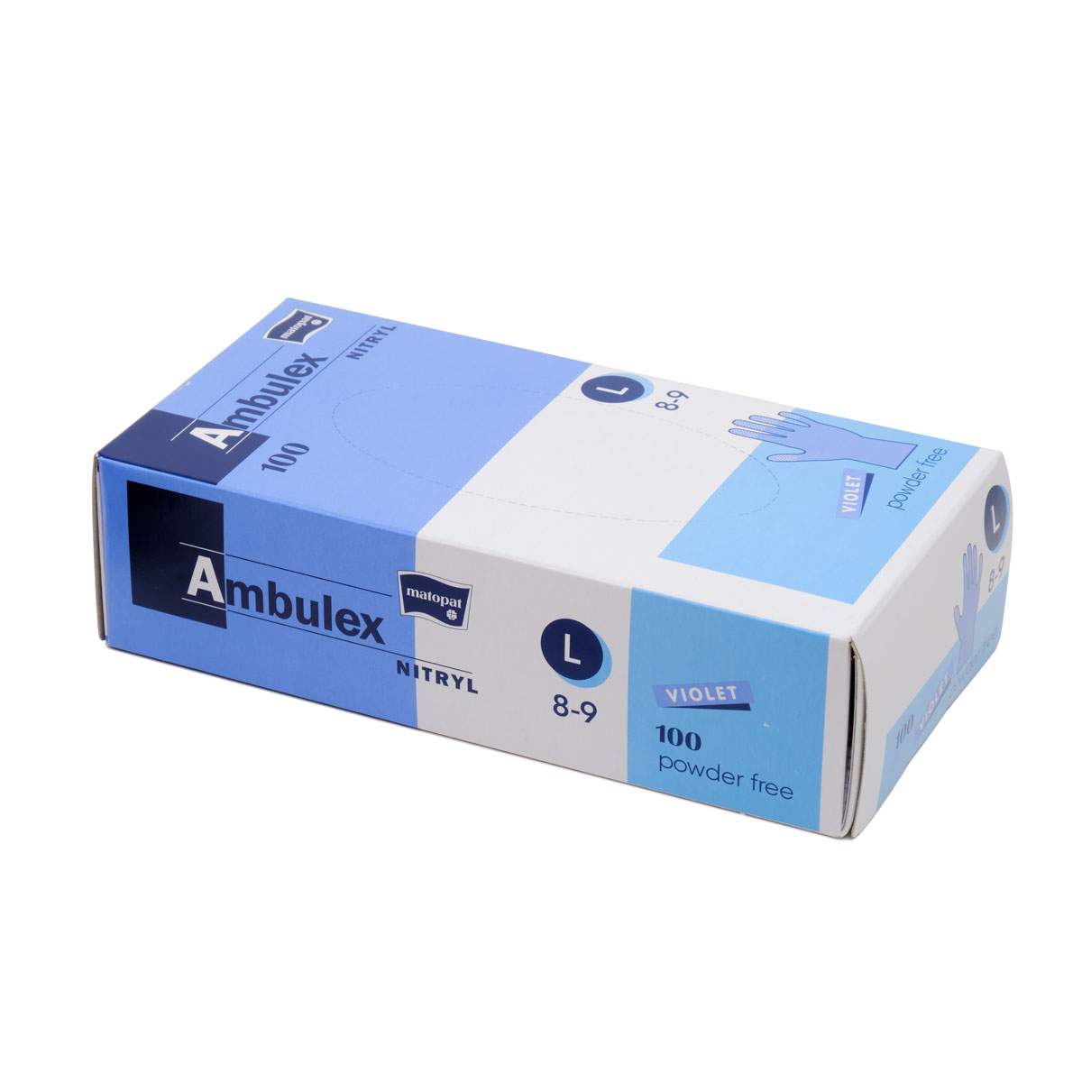 AMBULEX nitrilové nepudrované rukavice, velikost XL