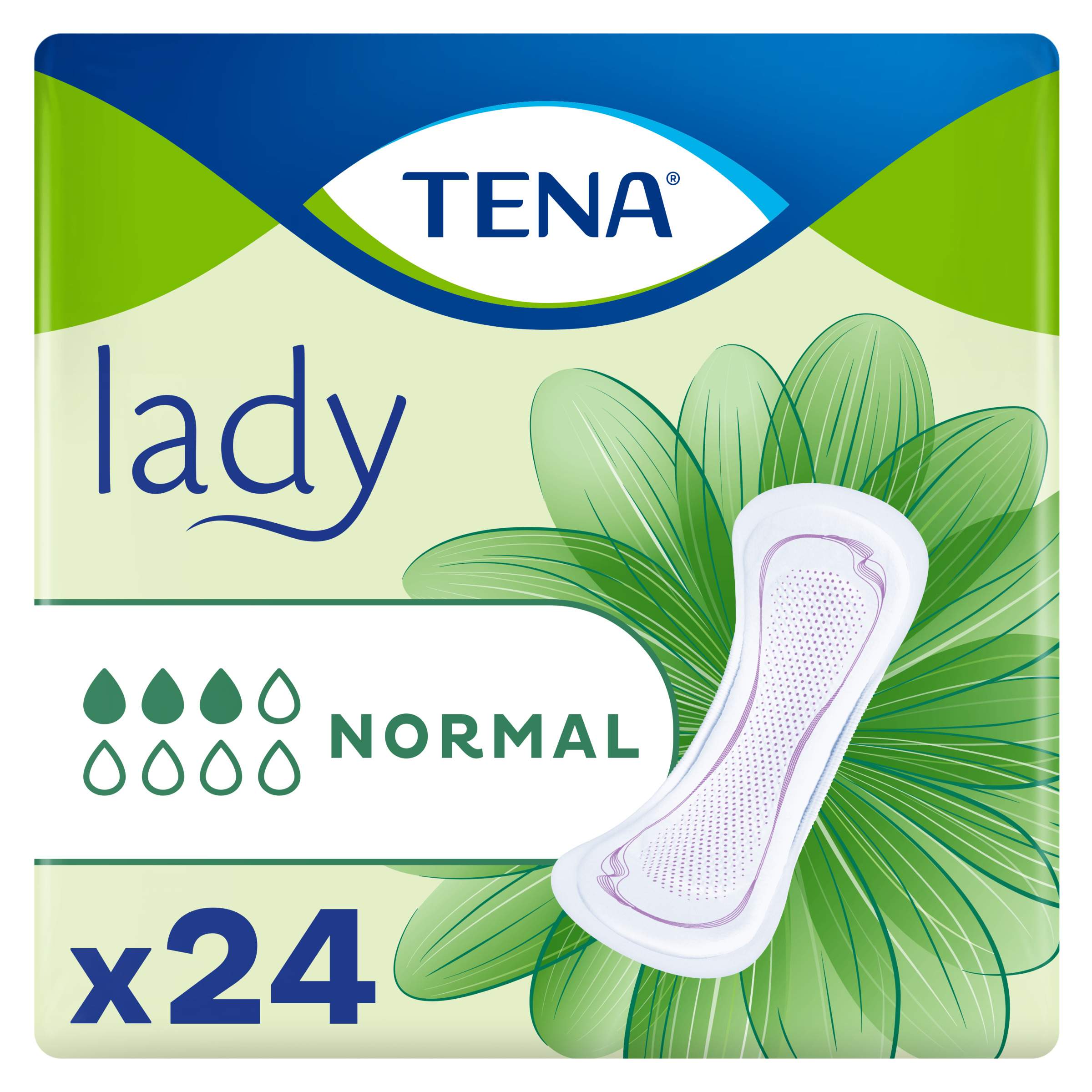 TENA Lady Normal inkontinenční vložky, 1x24 ks