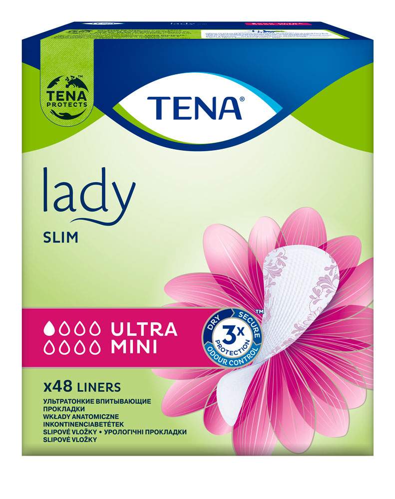 TENA Lady Slim Ultra Mini inkontinenční slipové vložky 1x48 ks