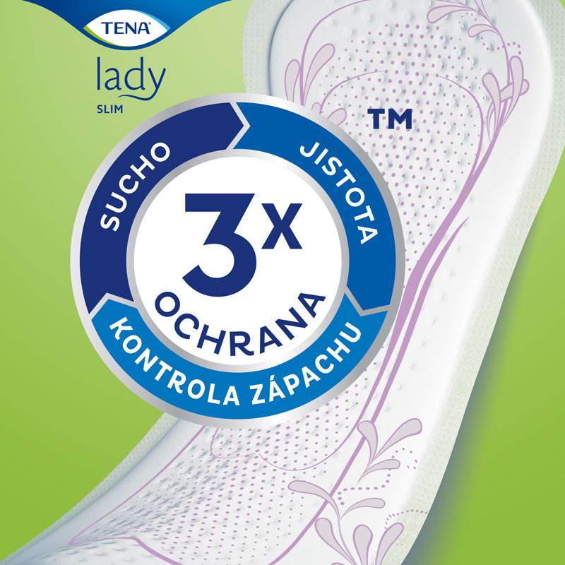 TENA Lady Slim Ultra Mini inkontinenční slipové vložky 1x48 ks