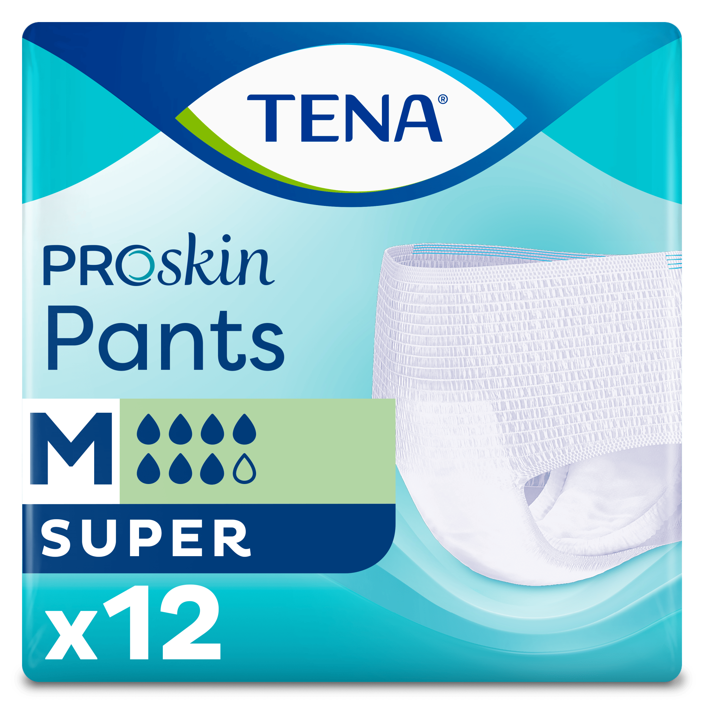 TENA Pants Super M natahovací inkontinenční kalhotky 1x12 ks