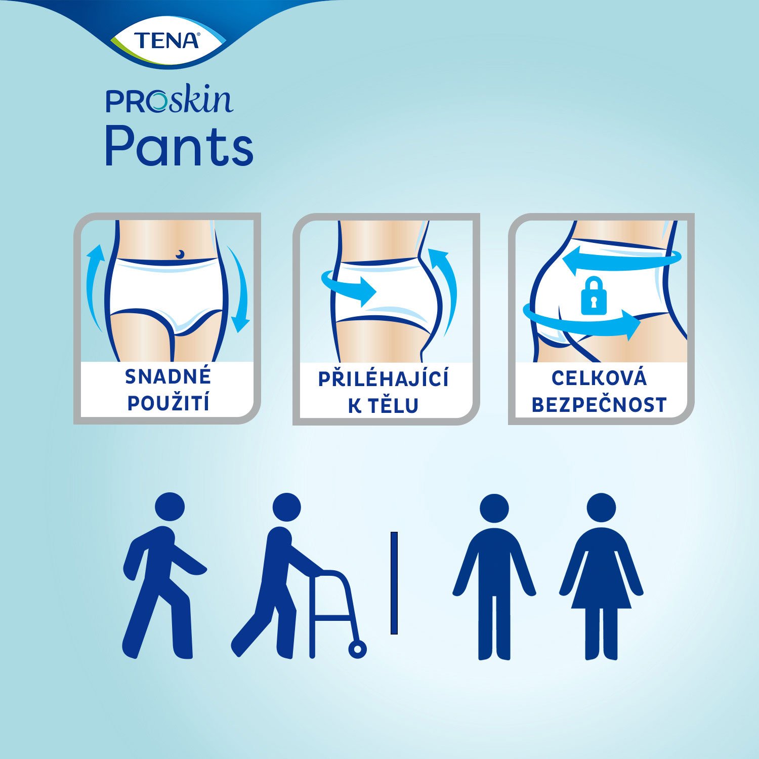 TENA Pants Super M natahovací inkontinenční kalhotky 1x12 ks