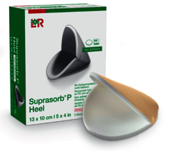 Suprasorb P, heel non-adhesive 10x13cm, pata, nelepící