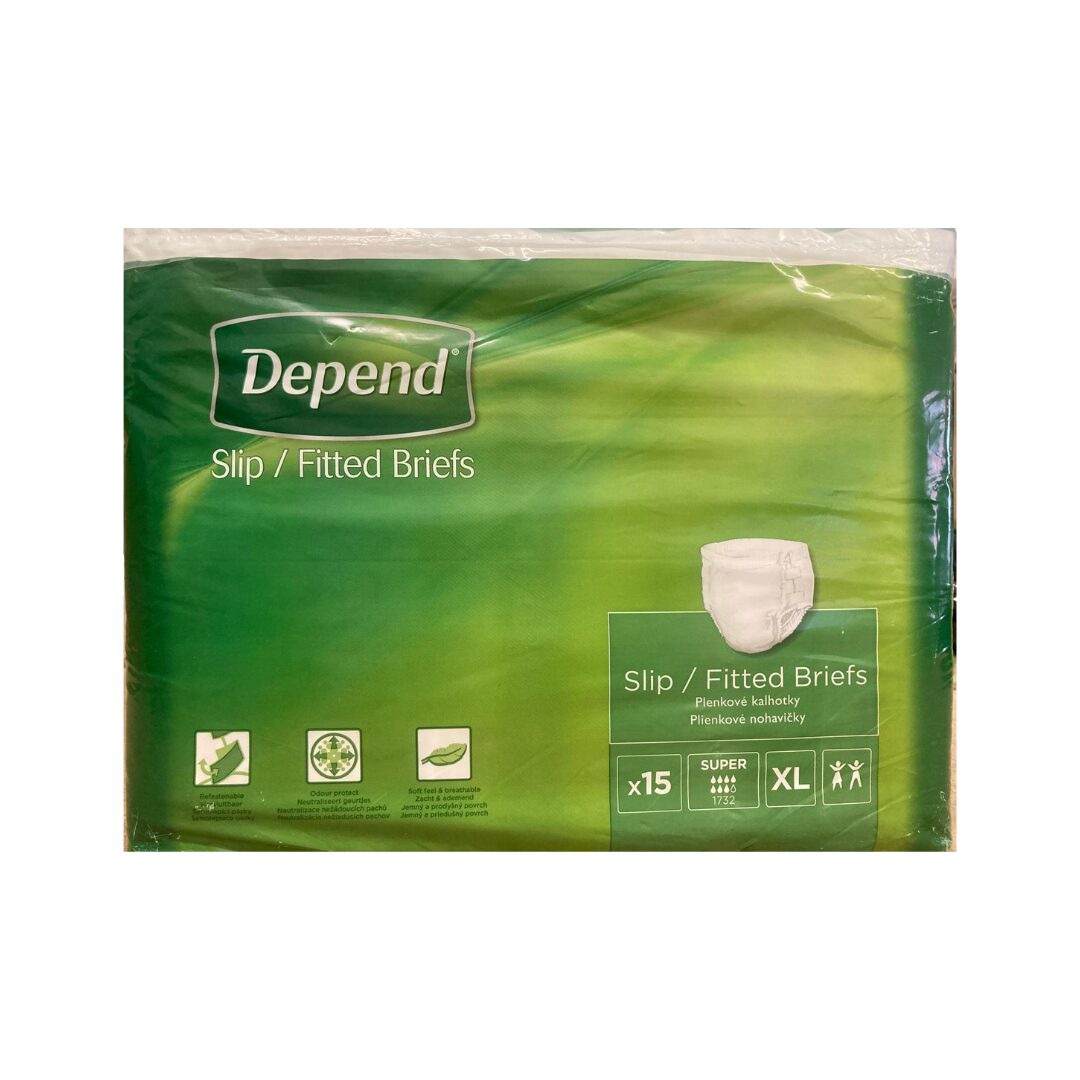 DEPEND Slip SUPER XL prodyšné plenkové kalhotky 1x15 ks