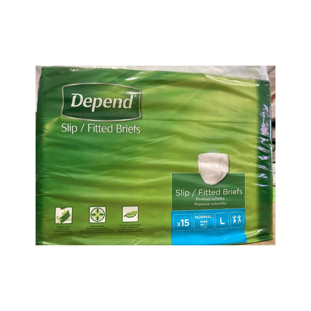 DEPEND Slip NORMAL L prodyšné plenkové kalhotky 1x15 ks