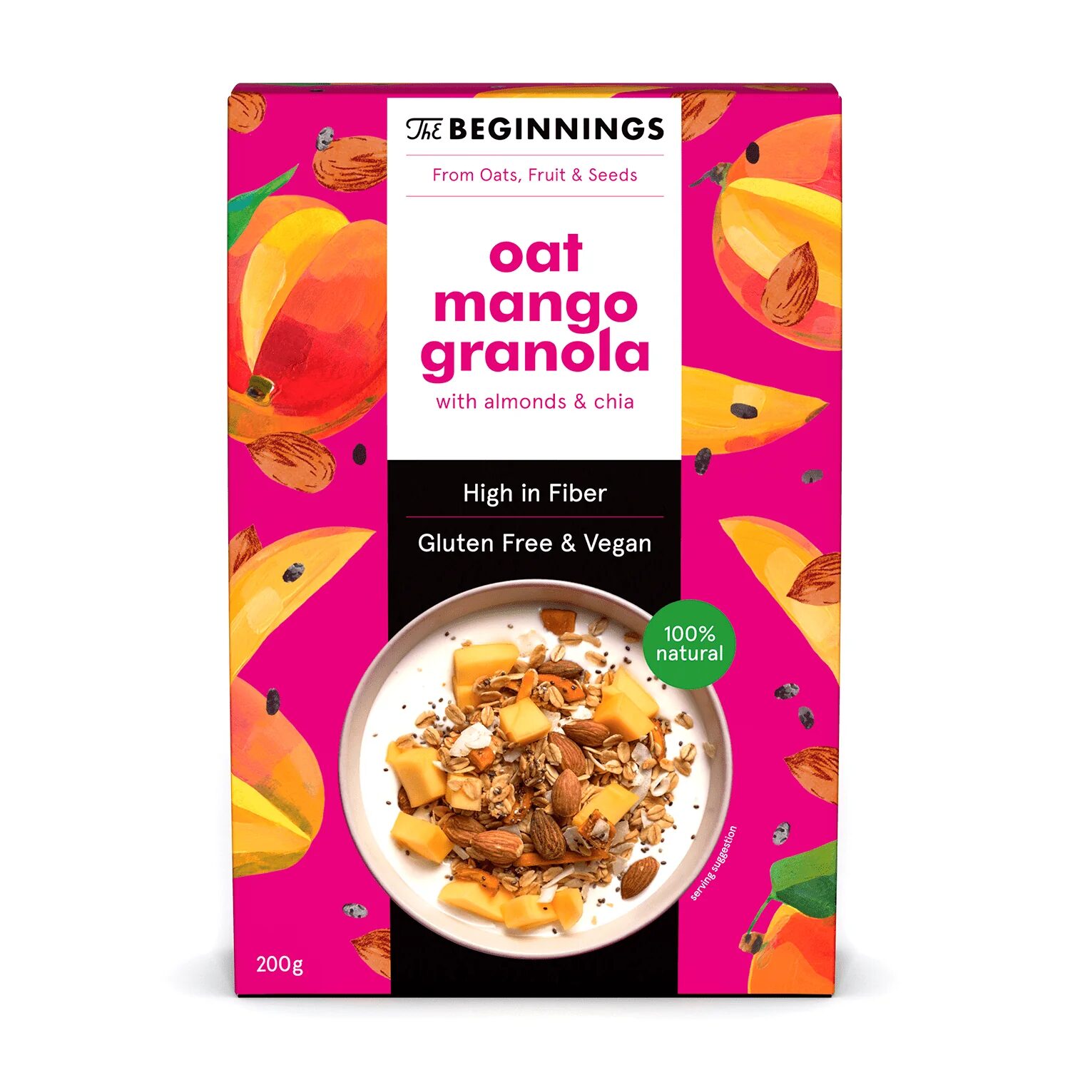 Mango oat granola