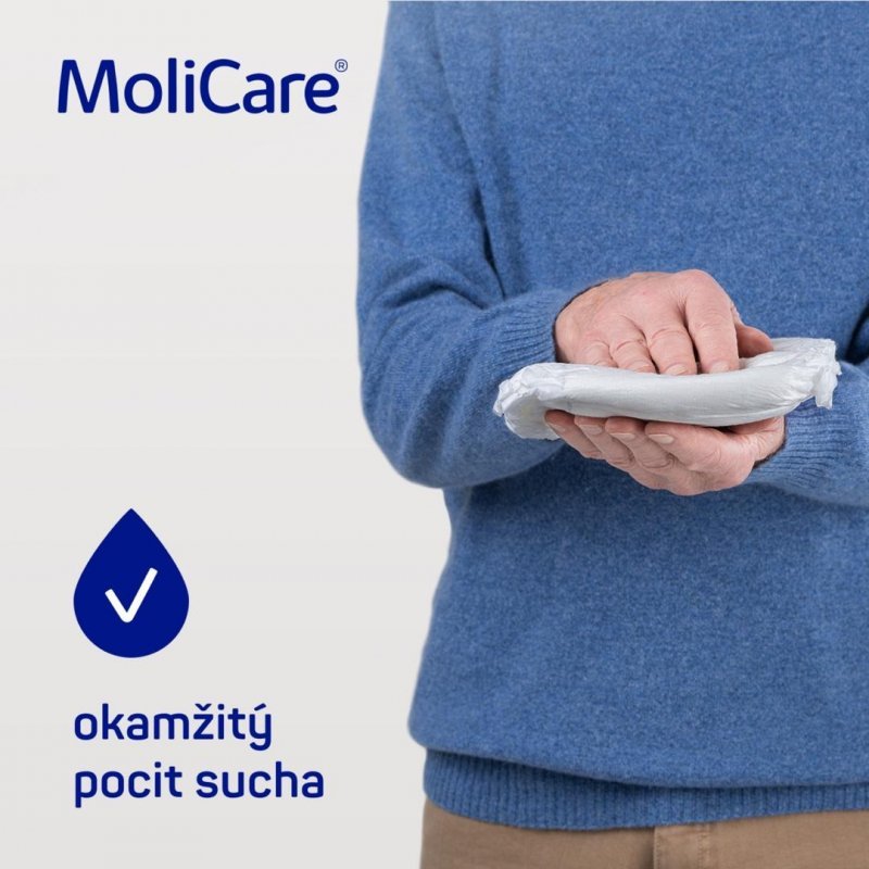 MoliCare Mobile 10 kapek M - Kalhotky natahovací absorpční prodyšné 14 ks