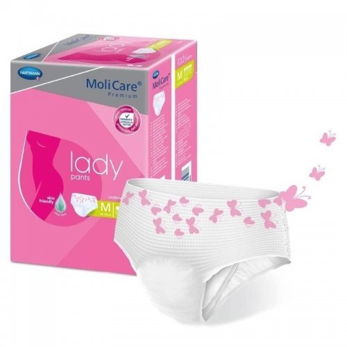 MoliCare Lady Pants 5 kapek M - Kalhotky plenkové absorpční 8 ks