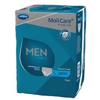 MoliCare Men Pants 7 kapek L - Kalhotky plenkové pro muže 7 ks