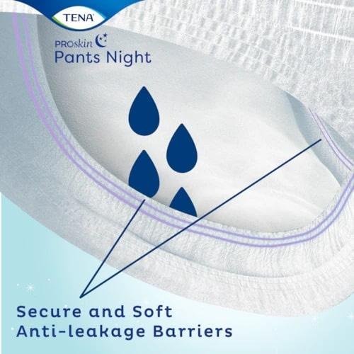 TENA Pants Night Super M - Kalhotky absorpční natahovací 10 ks