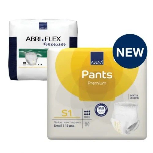 Abena Pants Premium S1 - Kalhotky absorbční natahovací prodyšné 16 Ks