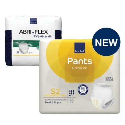 Abena Pants Premium S2 - Kalhotky absorbční natahovací prodyšné 16 Ks