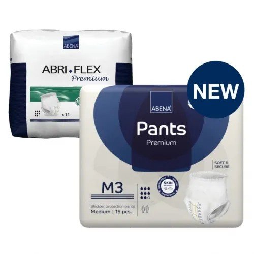 Abena Pants Premium M3 - Kalhotky absorbční natahovací prodyšné 15 Ks Abena Pants Premium M3 - Kalhotky absorbční natahovací prodyšné 15 Ks
