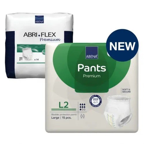 Abena Pants Premium L2 - Kalhotky absorbční natahovací prodyšné 15 Ks Abena Pants Premium L2 - Kalhotky absorbční natahovací prodyšné 15 Ks