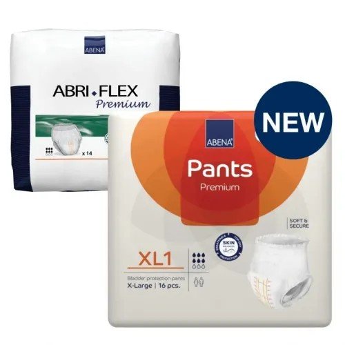 Abena Pants Premium XL1 - Kalhotky absorbční natahovací prodyšné 16 Ks Abena Pants Premium XL1 - Kalhotky absorbční natahovací prodyšné 16 Ks