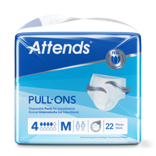 Attends Pull-Ons 4 M - Kalhotky natahovací absorpční 22 ks