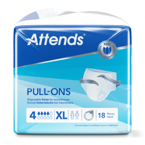 Attends Pull-Ons 4 XL - Kalhotky natahovací absorpční 18 ks