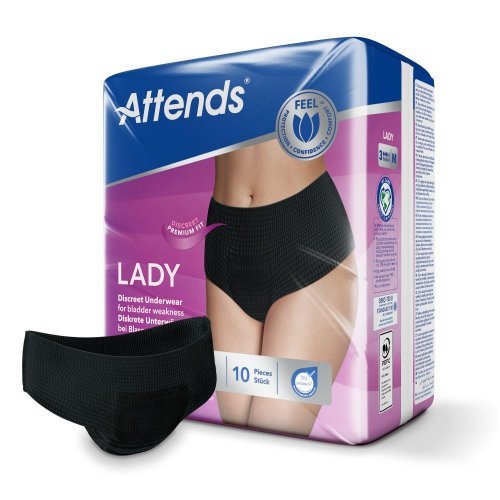 Attends LADY Pull-Ons Discreet M - Plenkové navlékací kalhotky 10ks