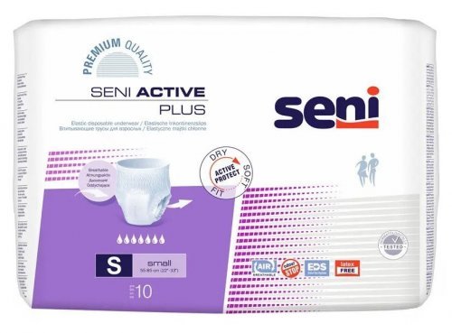 SENI Active Plus S - Kalhotky absorpční natahovací 10 ks SENI Active Plus S - Kalhotky absorpční natahovací 10 ks