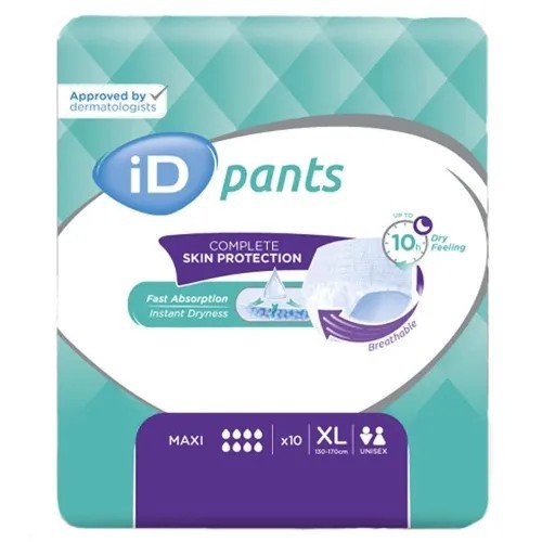 iD Pants Maxi XL - Kalhotky natahovací absorpční 10 ks