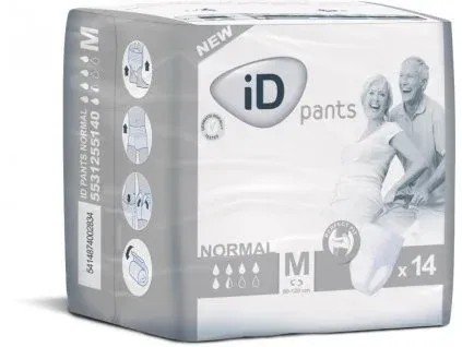iD Pants Normal M - Kalhotky absorpční prodyšné 14 ks
