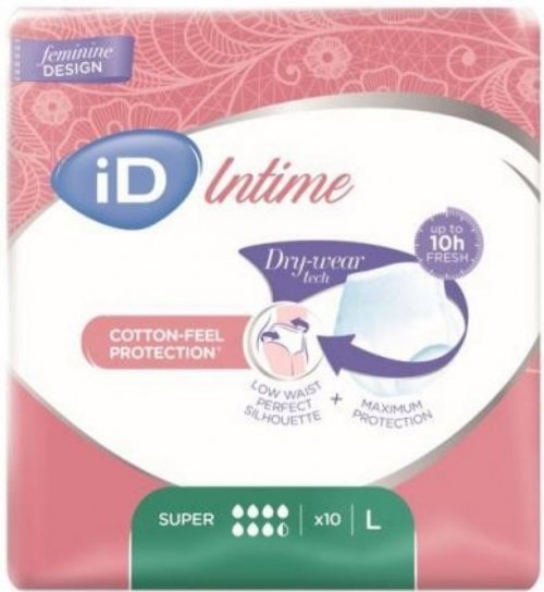 iD Pants Intime Super L - Kalhotky absorpční plenkové 10 ks