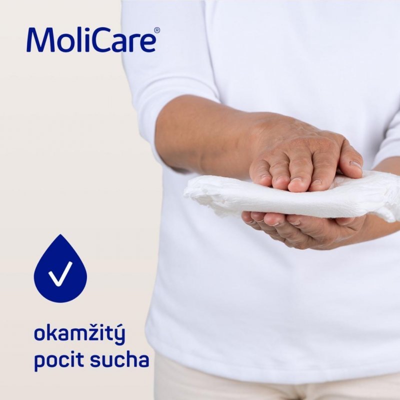 MoliCare Mobile 8 kapek L - Kalhotky natahovací absorpční prodyšné 14 ks