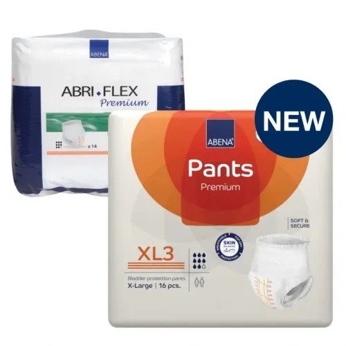 Abena Pants Premium XL3 - Kalhotky absorbční natahovací prodyšné 16 Ks Abena Pants Premium XL3 - Kalhotky absorbční natahovací prodyšné 16 Ks