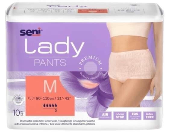 SENI Lady Pants Medium - Kalhotky absorpční natahovací 10ks