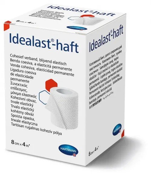 Kompresivní obinadlo Idealast-haft - 8 cm x 4 m