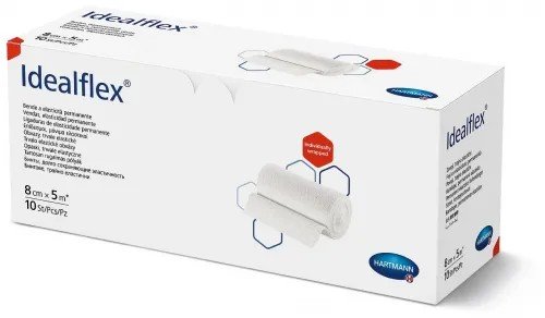 Kompresivní obinadlo Idealflex - 8 cm x 5 m
