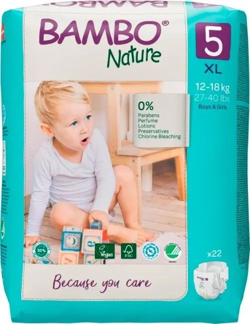 Bambo Nature 5, 12-18 kg - 22ks