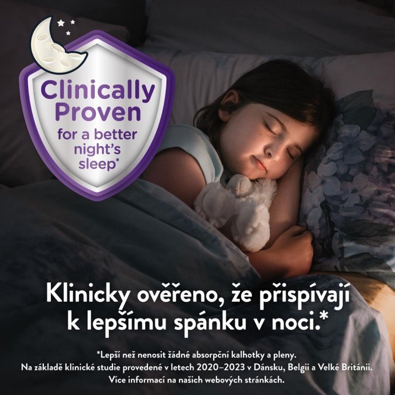 Huggies DryNites pro dívky 4-7 let, 17-30 kg - Natahovací kalhotky 10 ks