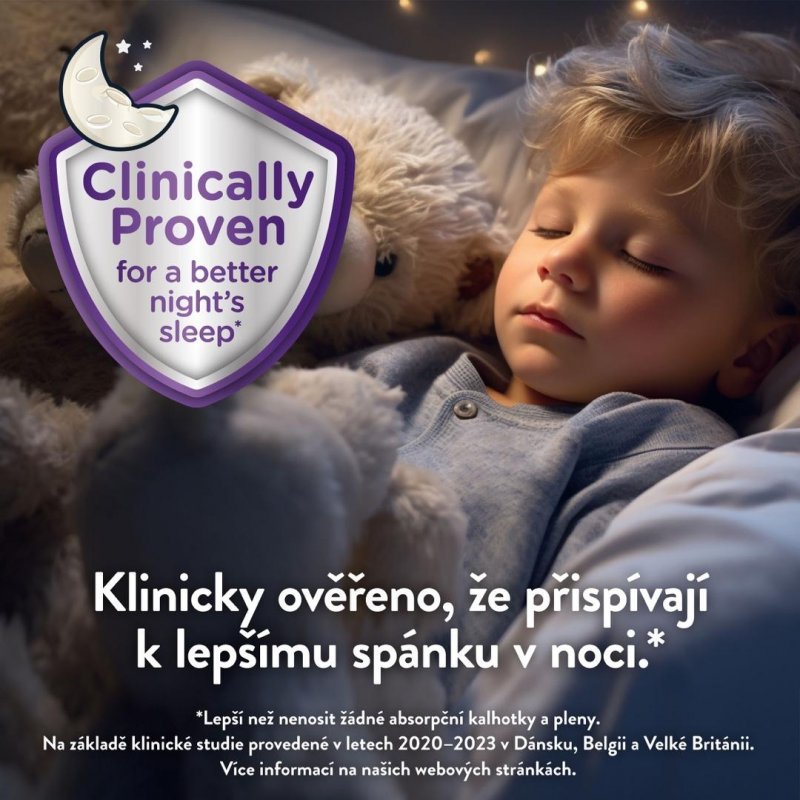 Huggies DryNites pro chlapce 4-7 let, 17-30 kg - Natahovací kalhotky 10 ks