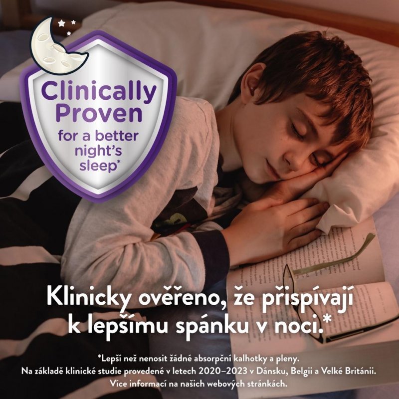 Huggies DryNites pro chlapce 8-13 let, 30-48 kg - Natahovací kalhotky 9 ks
