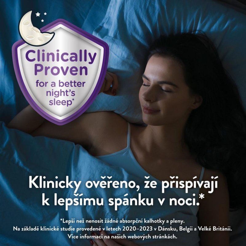 Huggies DryNites pro dívky 13+ let, 48-60 kg - Natahovací kalhotky 9 ks