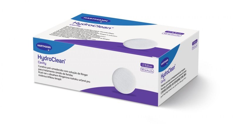 Aktivní čisticí krytí HydroClean Cavity - Průměr 5,5 cm, 10ks