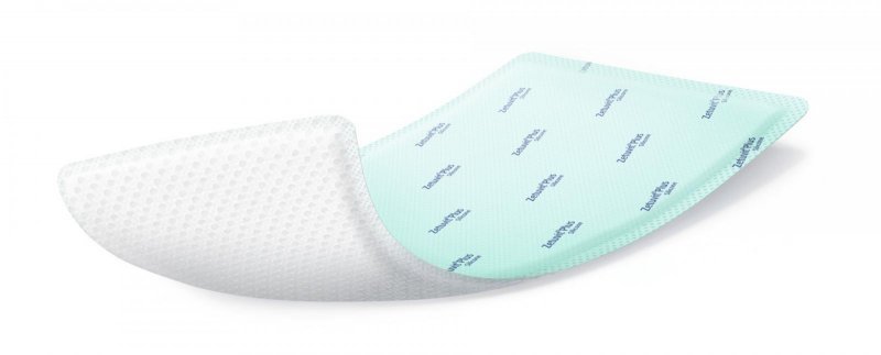 Superabsorpční krytí Zetuvit Plus Silicone - 20x25cm,10 ks