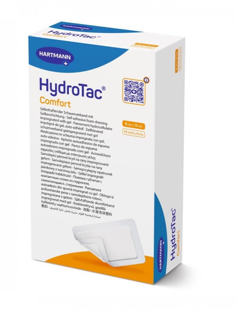 Krytí s Hydrogelem HydroTac Comfort 10 ks - 8 x 15cm