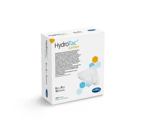 Krytí s Hydrogelem HydroTac Comfort 10 ks - 8 x 8 cm