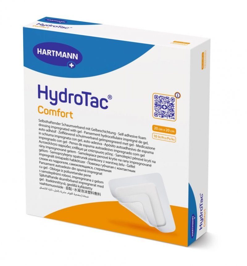 Krytí s Hydrogelem HydroTac Comfort 10 ks - 20 x 20 cm