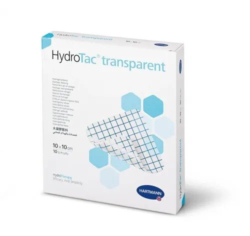 Krytí s Hydrogelem HydroTac Transparent 10 ks - 5 x 7,5 cm