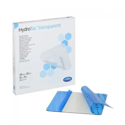 Krytí s Hydrogelem HydroTac Transparent 10 ks - 20 x 20 cm