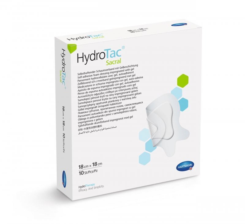 HydroTac Sacral 18 x 18 cm 10 ks - 10ks