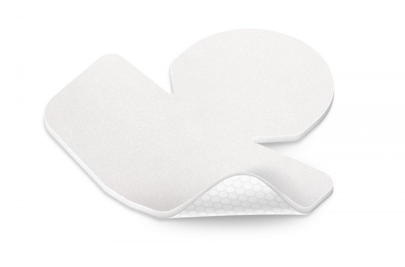 Pěnové hydropolymerové krytí HydroTac concave 10ks - 18x18,5 cm